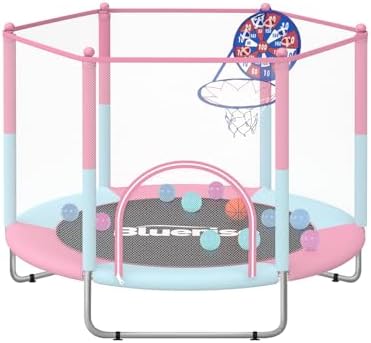 Trampolín toddler con accesorios baloncesto