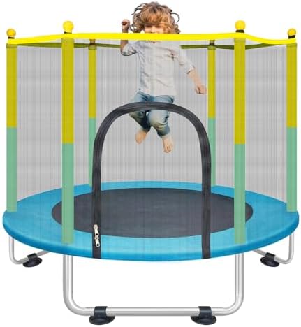 Trampolín seguro sin espacios peligrosos