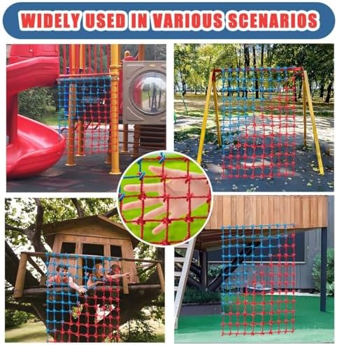 Red escalada resistente para parques infantiles